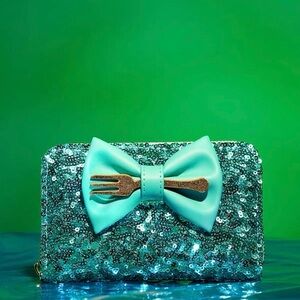 Loungefly Disney The Little Mermaid sequin wallet NWT